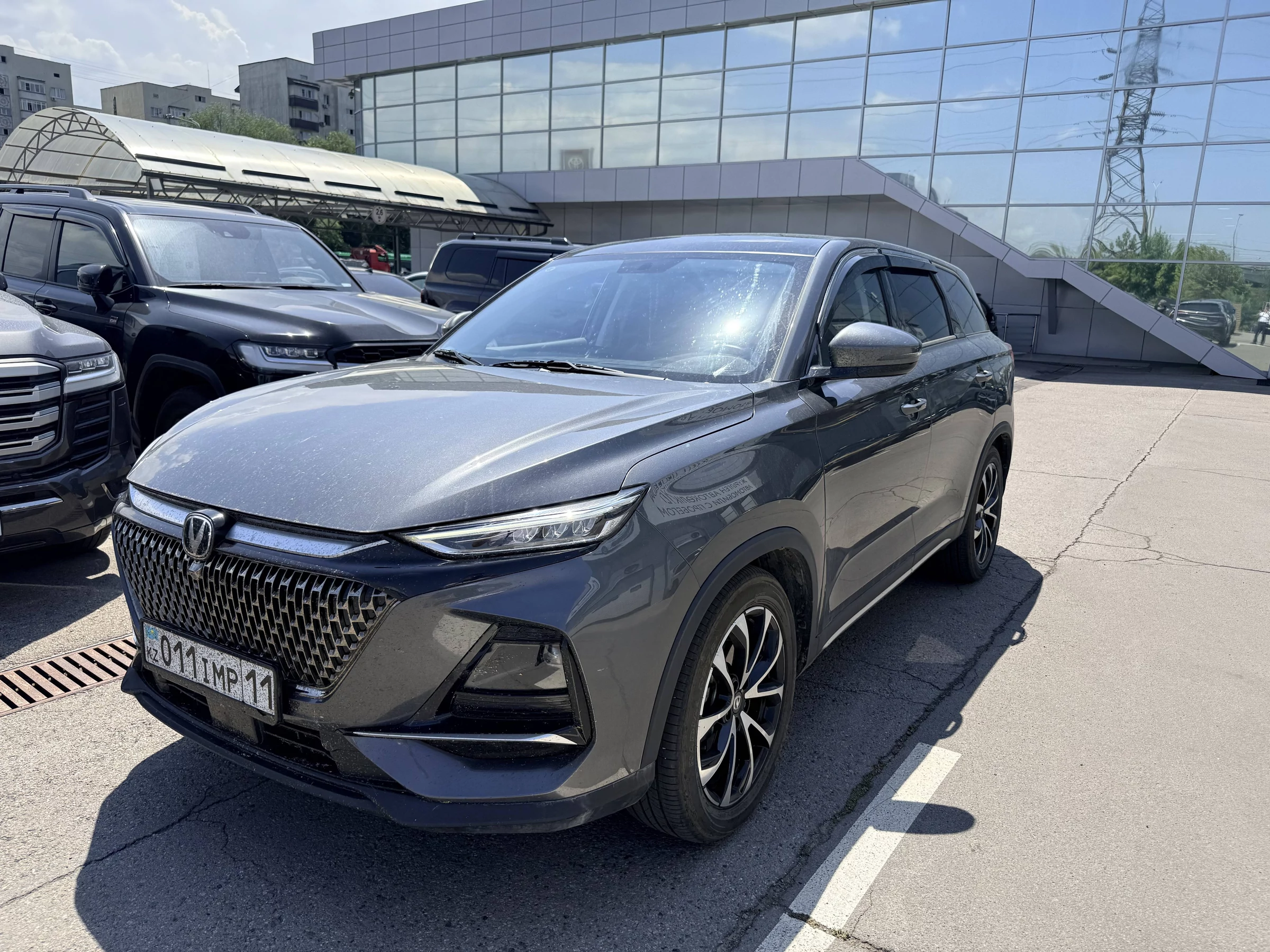Внешний вид автомобиля — CHANGAN X7 PLUS