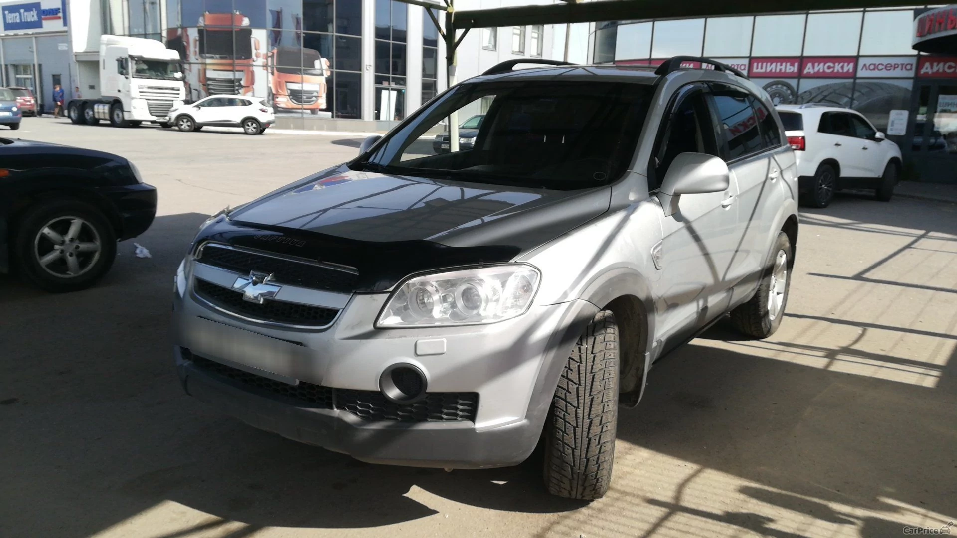 Внешний вид автомобиля — CHEVROLET CAPTIVA