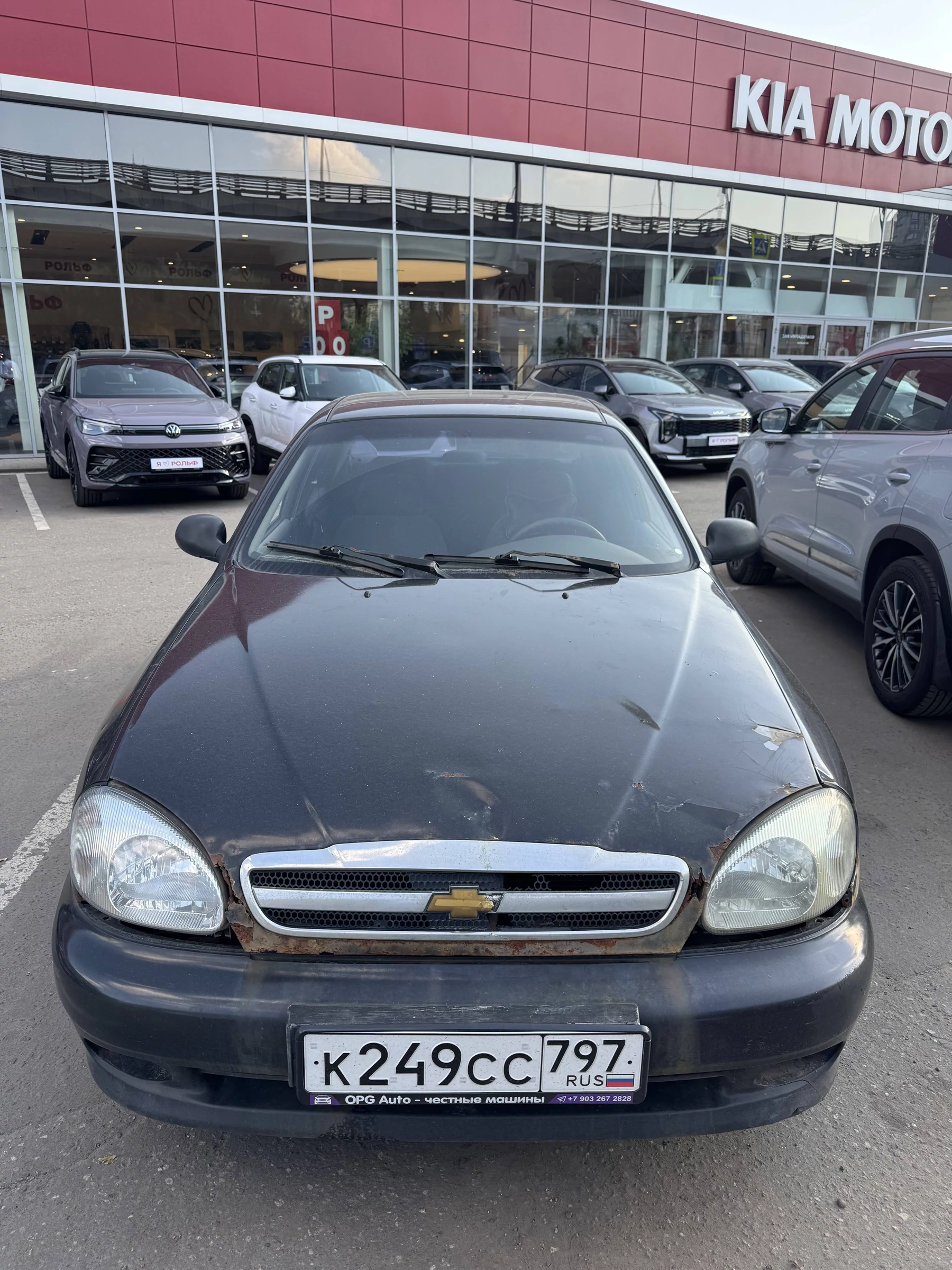 Внешний вид автомобиля — CHEVROLET Lanos