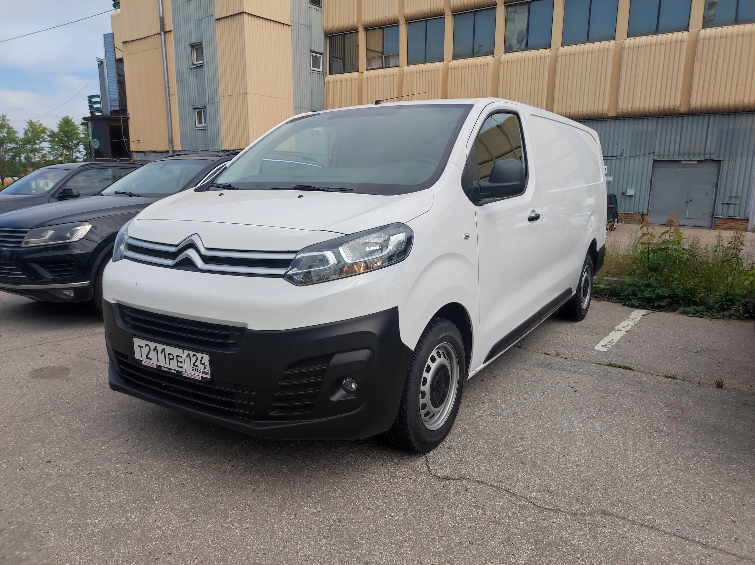 Внешний вид автомобиля — CITROEN JUMPY