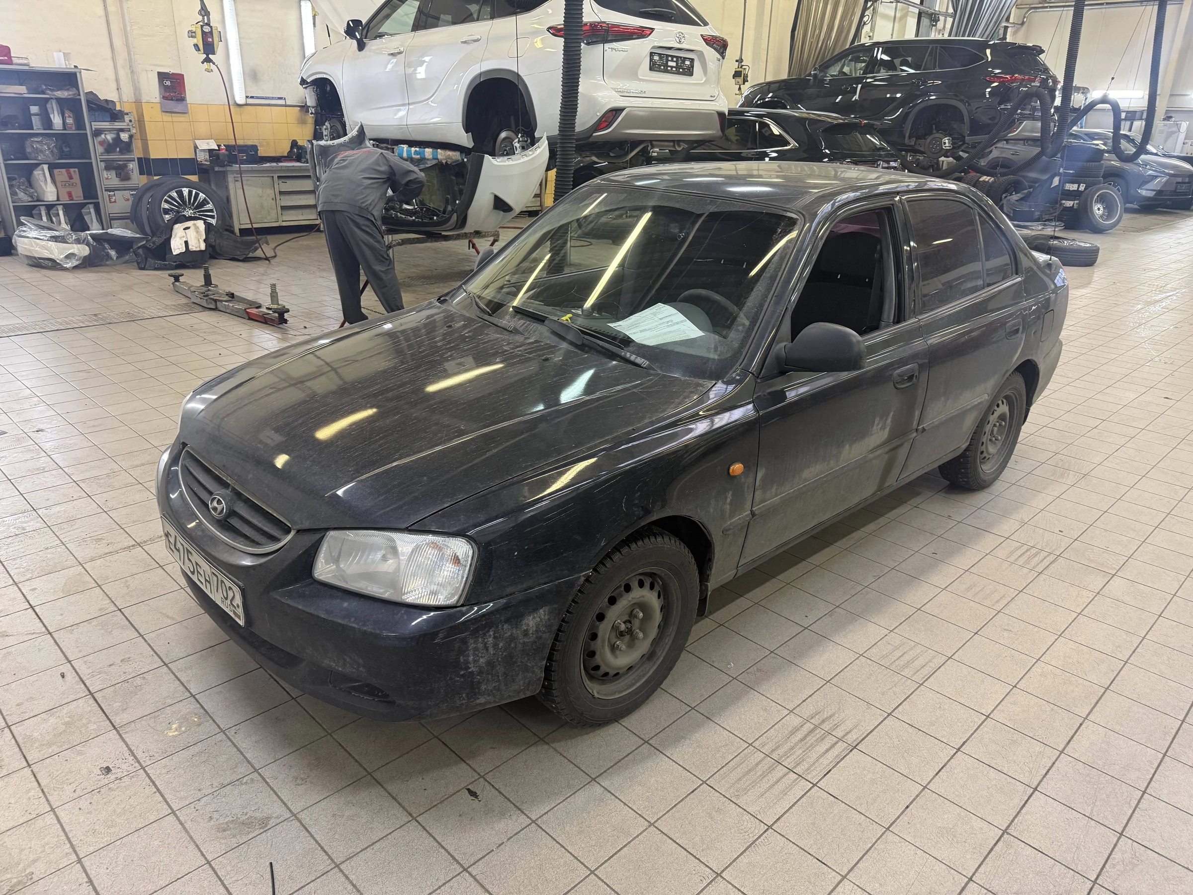 Внешний вид автомобиля — HYUNDAI ACCENT