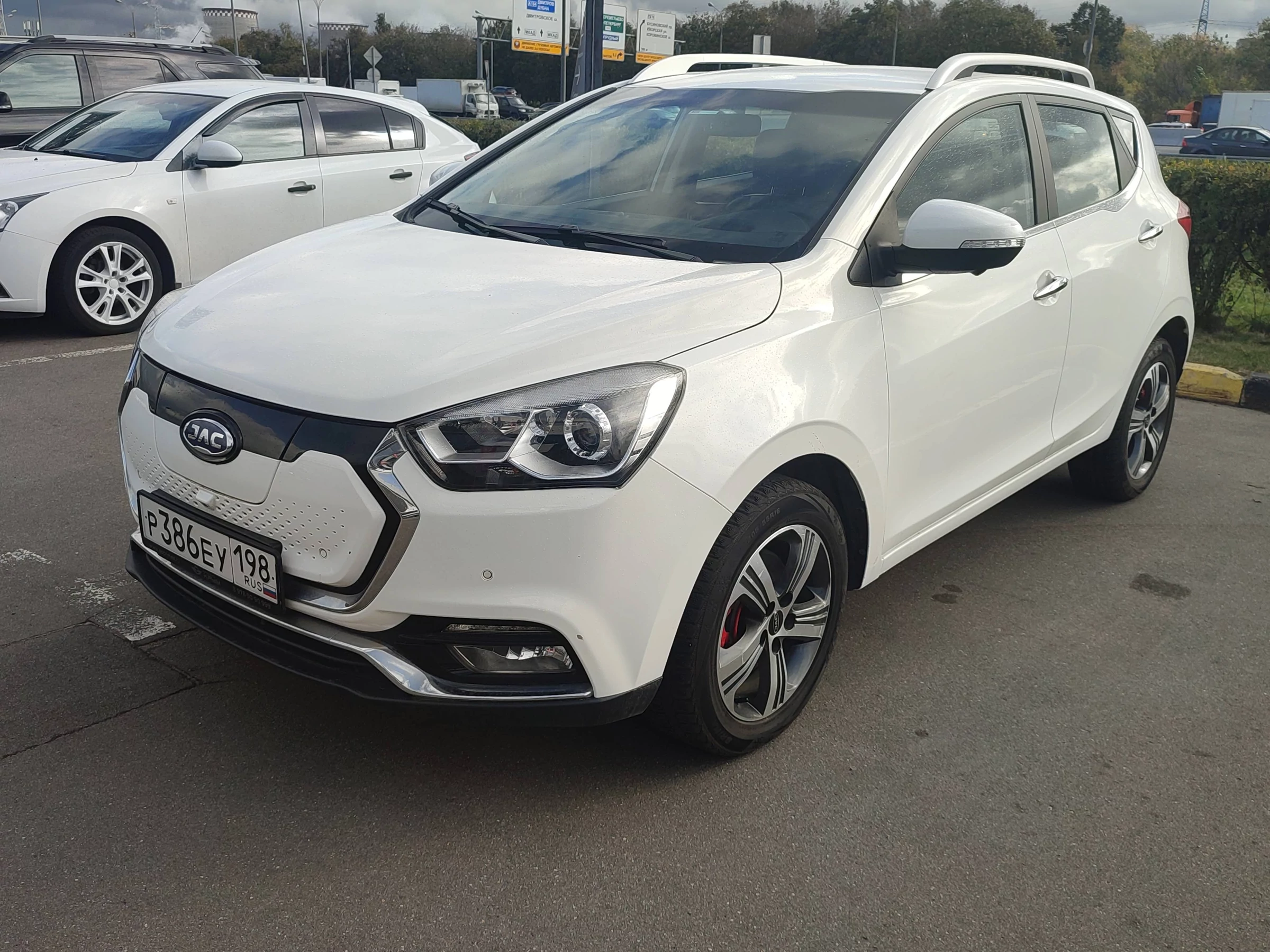 Внешний вид автомобиля — JAC iEV7S