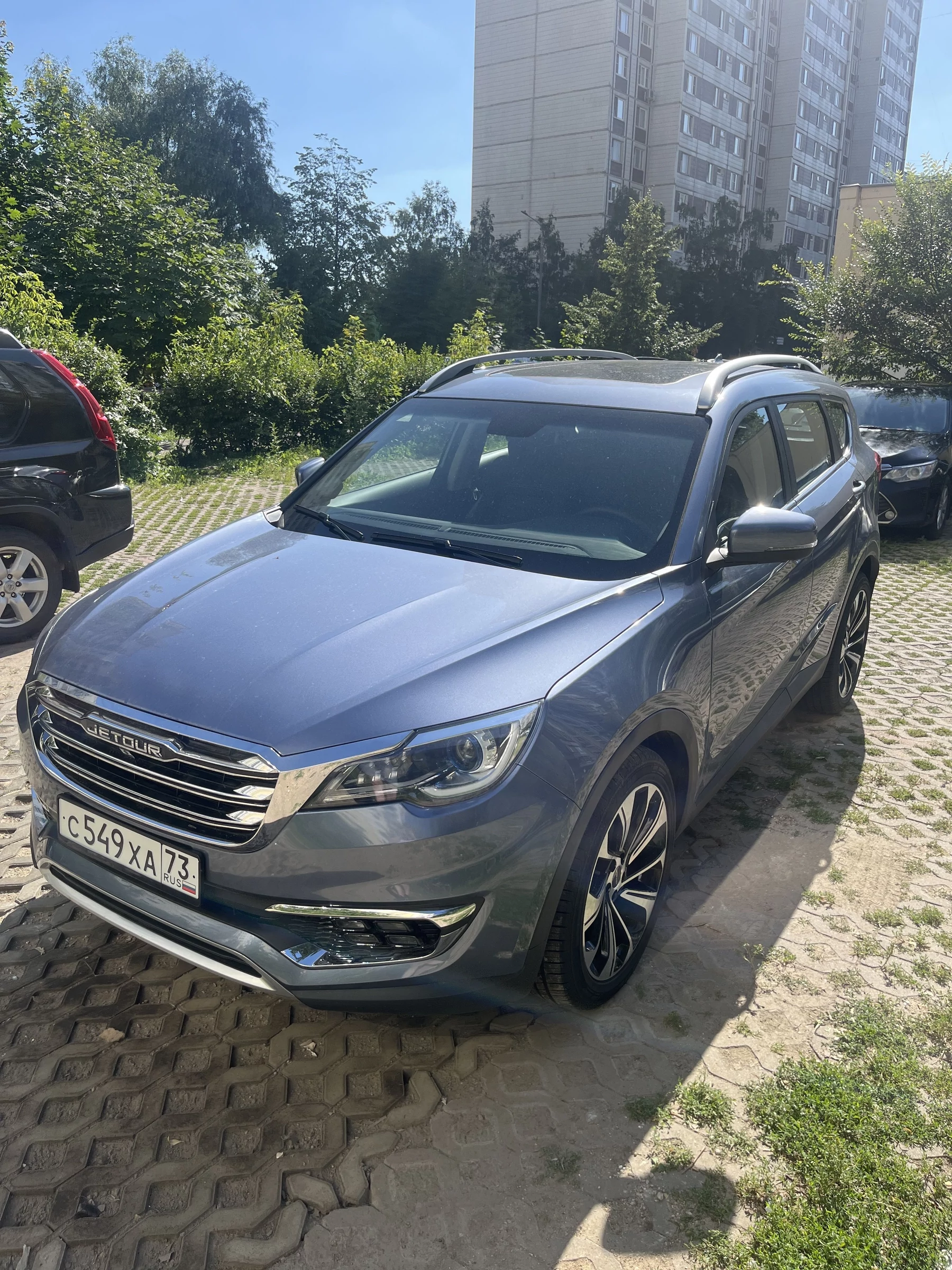 Внешний вид автомобиля — JETOUR X70