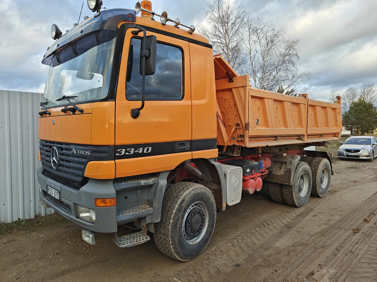 Внешний вид автомобиля — MERCEDES ACTROS