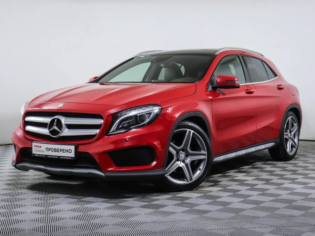 Внешний вид автомобиля — MERCEDES GLA-CLASS