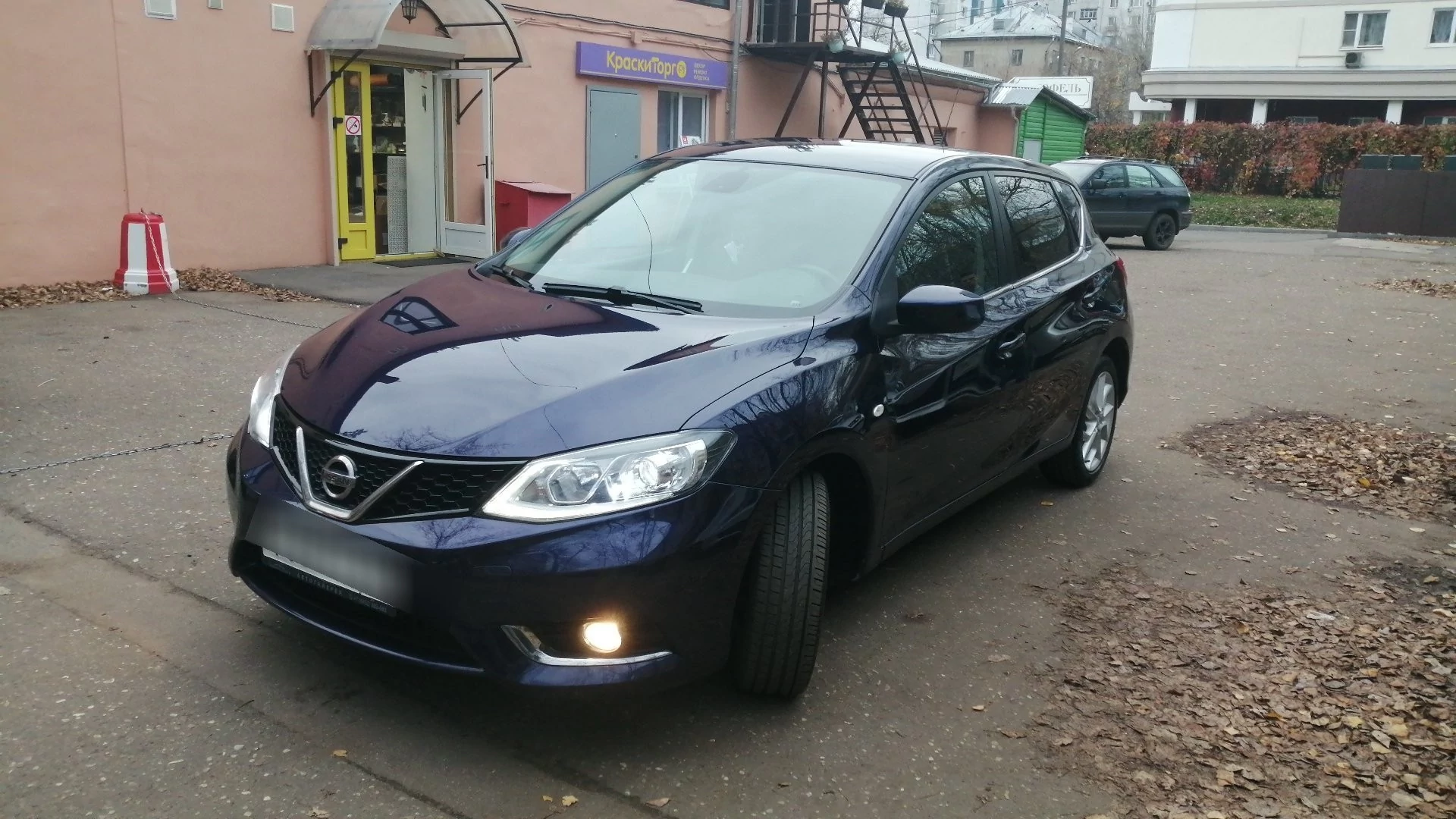 Внешний вид автомобиля — NISSAN TIIDA