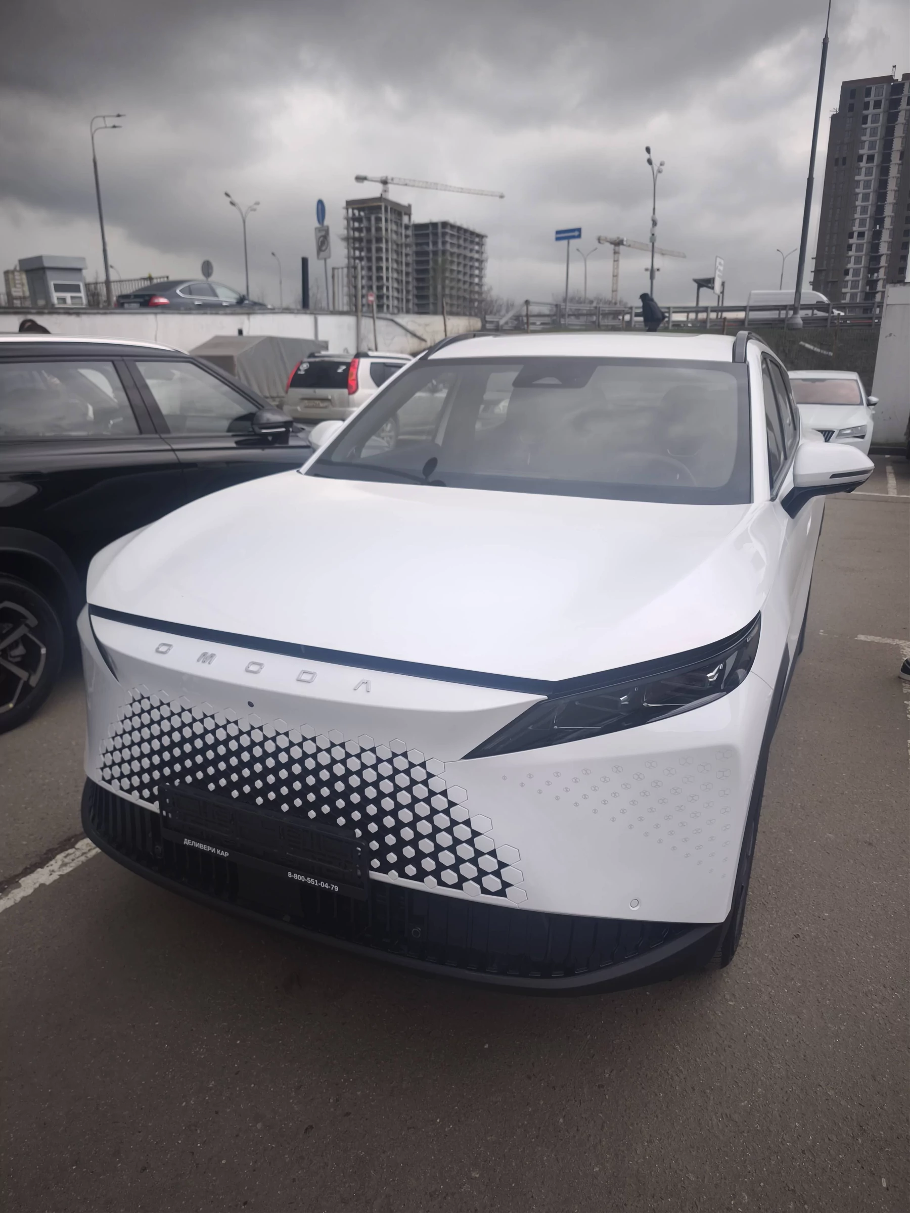 Внешний вид автомобиля — OMODA C7