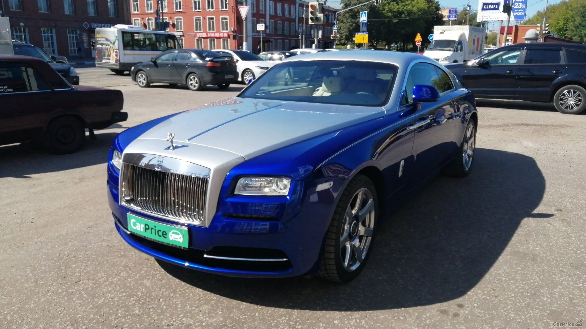 Внешний вид автомобиля — Rolls-Royce WRAITH