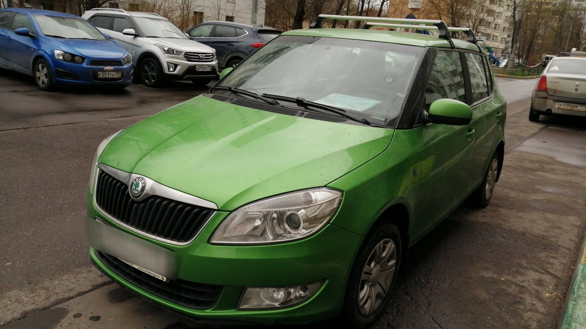 Внешний вид автомобиля — SKODA FABIA