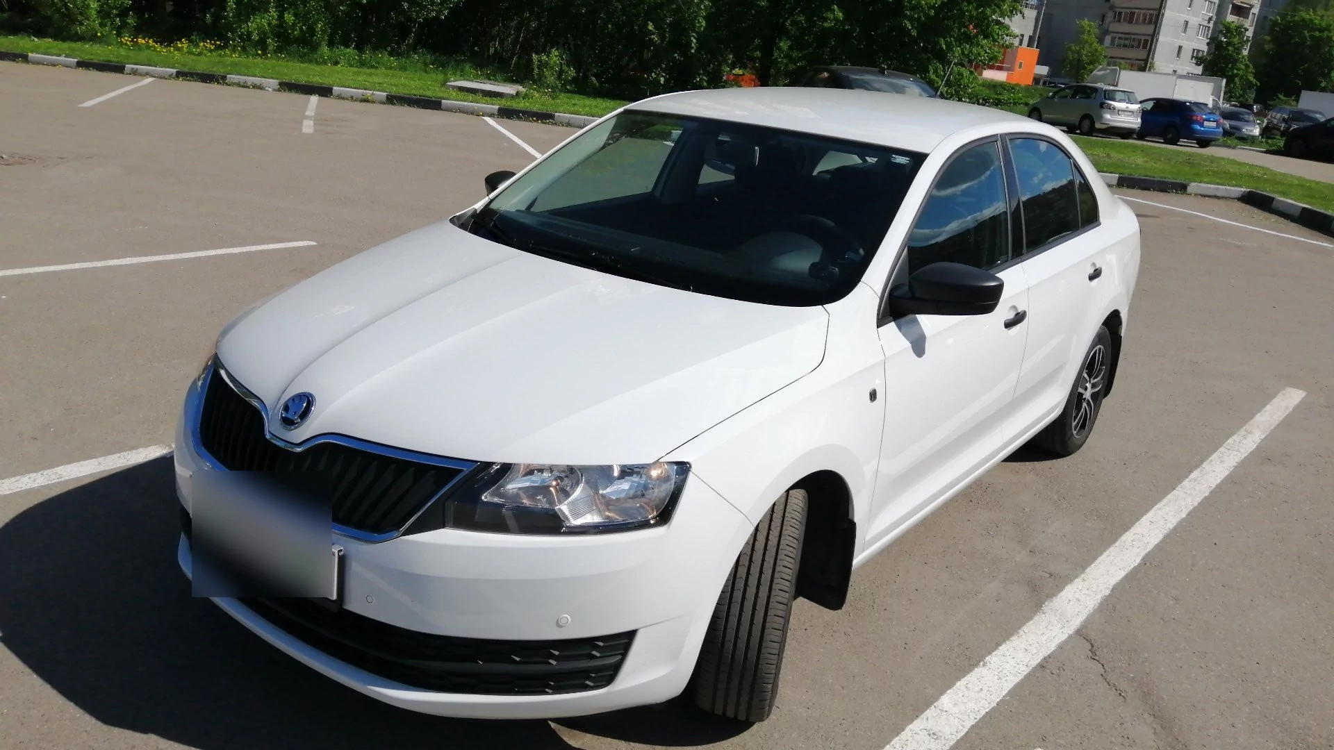 Внешний вид автомобиля — SKODA RAPID