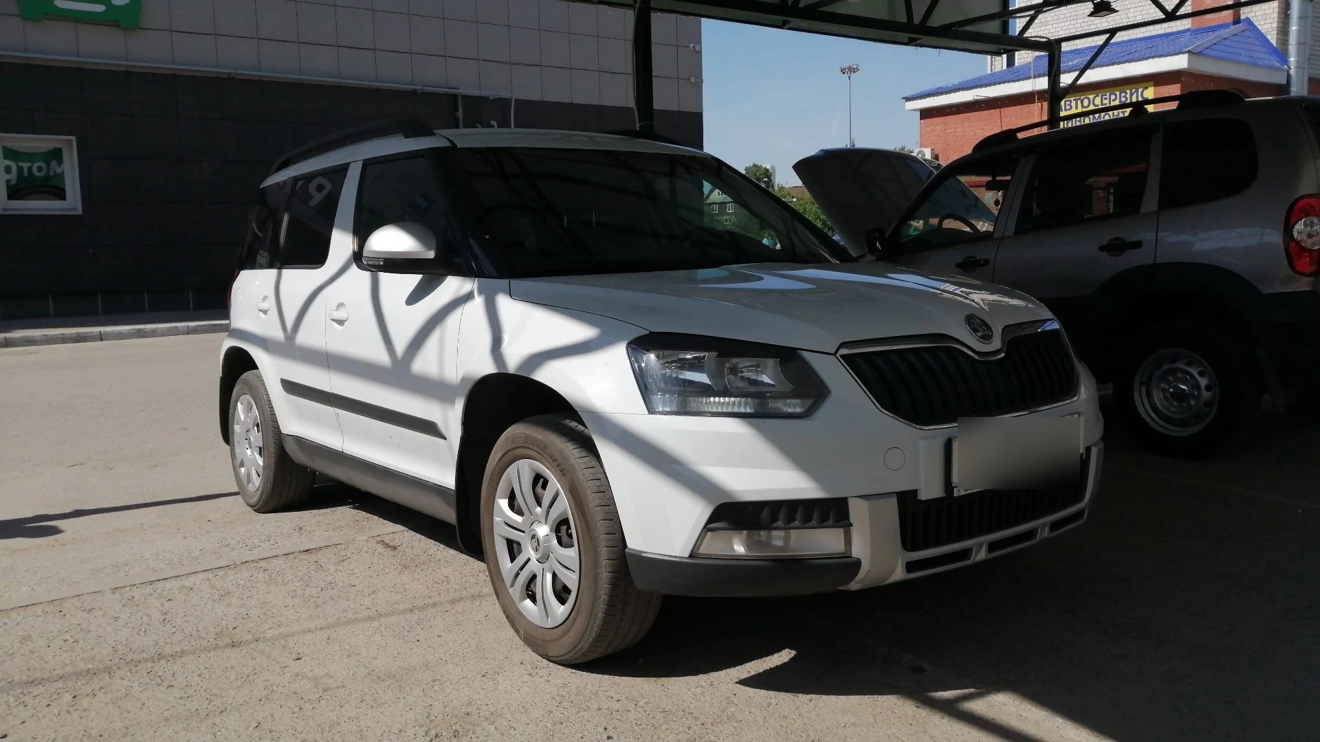 Внешний вид автомобиля — SKODA YETI