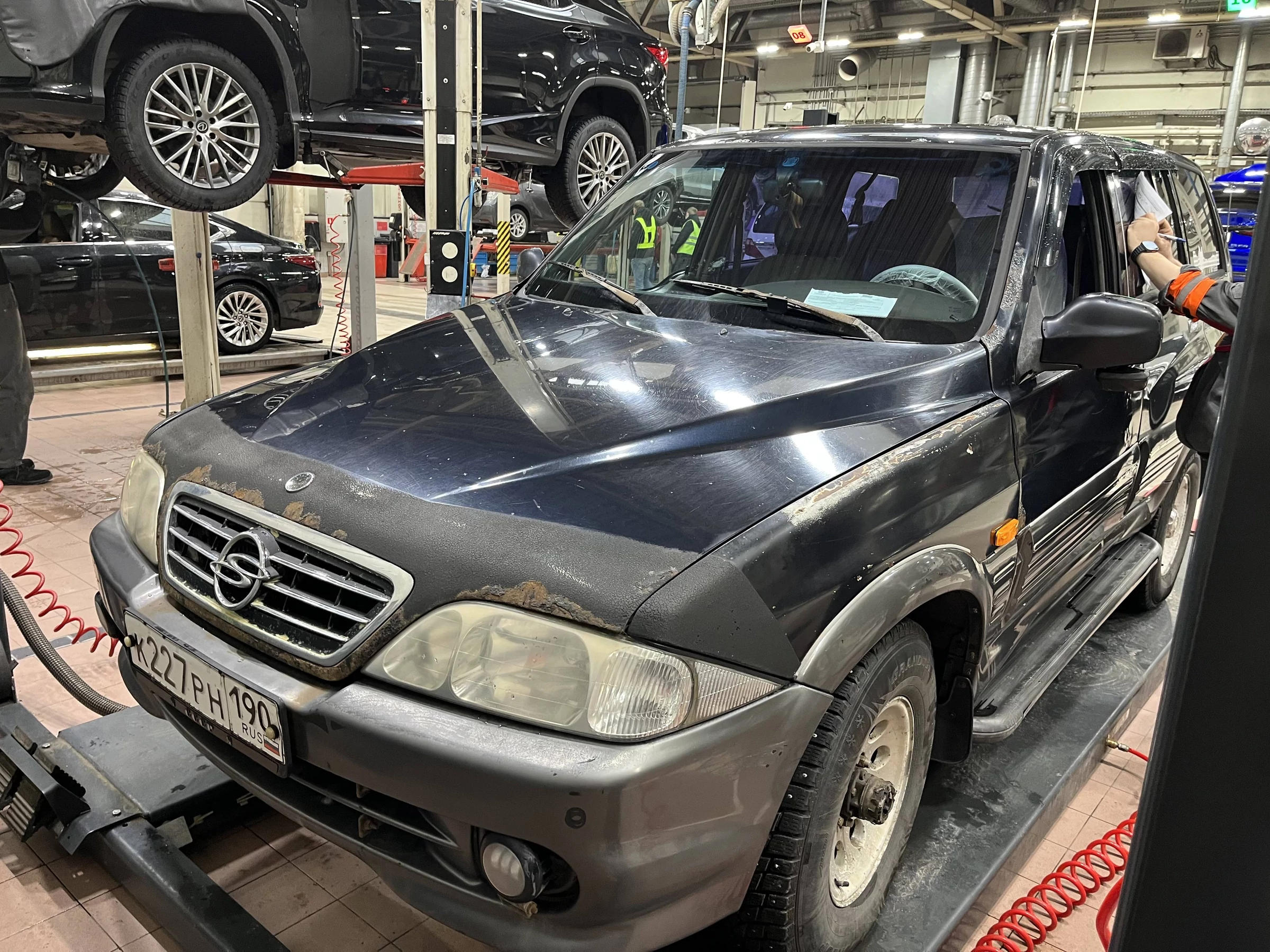 Внешний вид автомобиля — SSANGYONG Musso